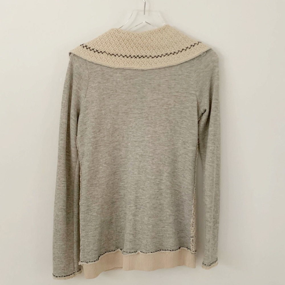 Anthropologie Saturday Sunday Button Sweater - Picture 5 of 8